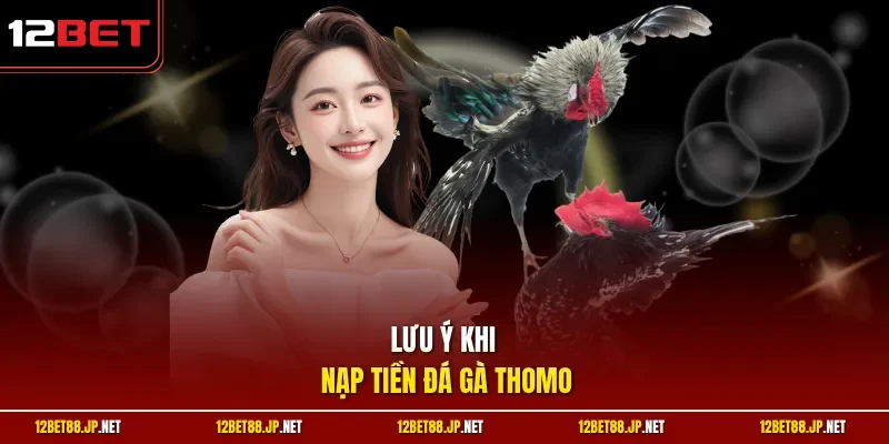 Lưu ý khi nạp tiền đá gà Thomo